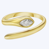 Hannah Diamond Snake Ring