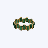 Bezel Set Emerald Ring