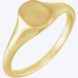 Engravable Signet Rings