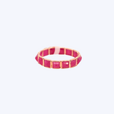 Remi Ruby Pyramid Eternity Band