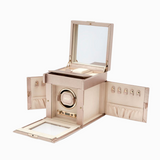 Palermo Single Watch Winder with Jewelry Storage