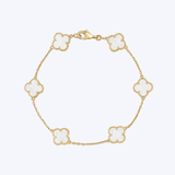 Petite Clover Station Bracelet