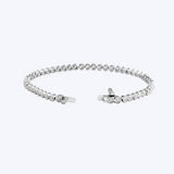 3.50ctw Lab-Grown Diamond Bezel Tennis Bracelet
