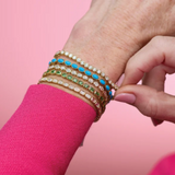 3.50ctw Lab-Grown Diamond Bezel Tennis Bracelet