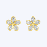 Flower Diamond Studs