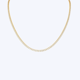5.25ctw Laboratory-Grown Diamond Tennis Necklace