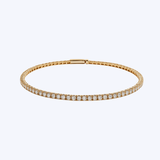 Flex Round Brilliant Diamonds Tennis Bracelet
