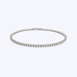 Flex Round Brilliant Diamonds Tennis Bracelet