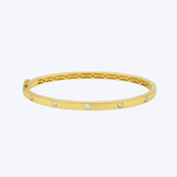 Classic Diamond Bezel Bangle