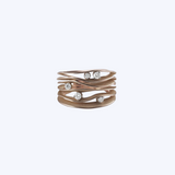 Dune Ring (5 Diamonds)