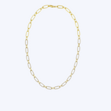 1.50ctw Diamond Paperclip Link Necklace
