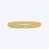 Diamond Pave Disc Stretch Bracelet