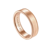 Jason 6mm Men's Wedding Band in Sandblast Finish