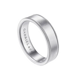 Jason 6mm Men's Wedding Band in Sandblast Finish