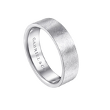 Ian 6mm Men's Wedding Band in Brushed Finish