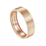 Theodore 6mm Men's Wedding Band in Horizontal Brush Finish