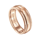 William 7mm Men's Wedding Band in High Polished Finish