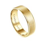 Jacob 6mm Men's Wedding Band in Brushed Finish