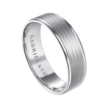 Jacob 6mm Men's Wedding Band in Brushed Finish