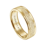 Matteo 6mm Men's Wedding Band in Sand Blast Finish