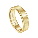 Landon 6mm Men's Wedding Band in Satin Finish