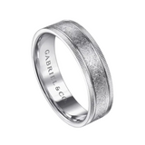 Stuart 6mm Men's Wedding Band in Sandblast Finish