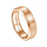 Charles 6mm Men's Wedding Band in Satin Finish