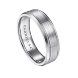 Charles 6mm Men's Wedding Band in Satin Finish