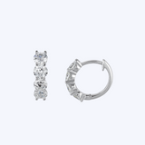 2.53ctw Diamond Hoop Earrings
