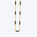 Inlay Bar Station Necklace