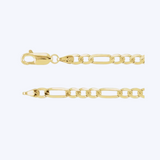 3.9mm Figaro Link Necklace