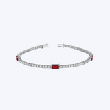 Sonya Ruby and Diamond Bracelet
