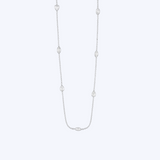 Pear & Marquise Diamond By The Yard Necklaces