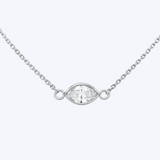 Bezel Solitaire Necklaces