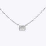 Bezel Solitaire Necklaces