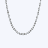 15.00ctw Lab-Grown Diamond Tennis Necklace
