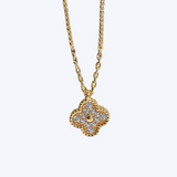 Beth Diamond Clover Necklace