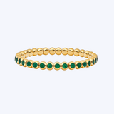 Jardin Emerald Stretch Bezel Bracelet