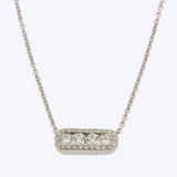 Mikayla Diamond Bar Necklace