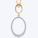 Rebecca Diamond Pendant Necklace