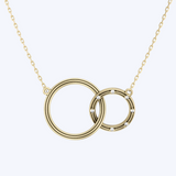 Ann Diamond Interlocking Pendant