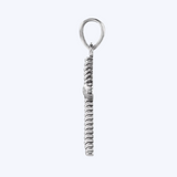 Petite Rope Cross Pendant