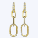 Diamond Link Earrings