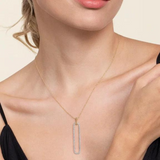 Gabriella 2-Tone Bujukan Diamond Necklace