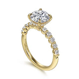 Kim Round Diamond Engagement Ring