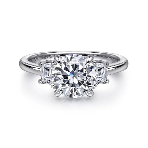 Nigela Three Stone Diamond Engagement Ring