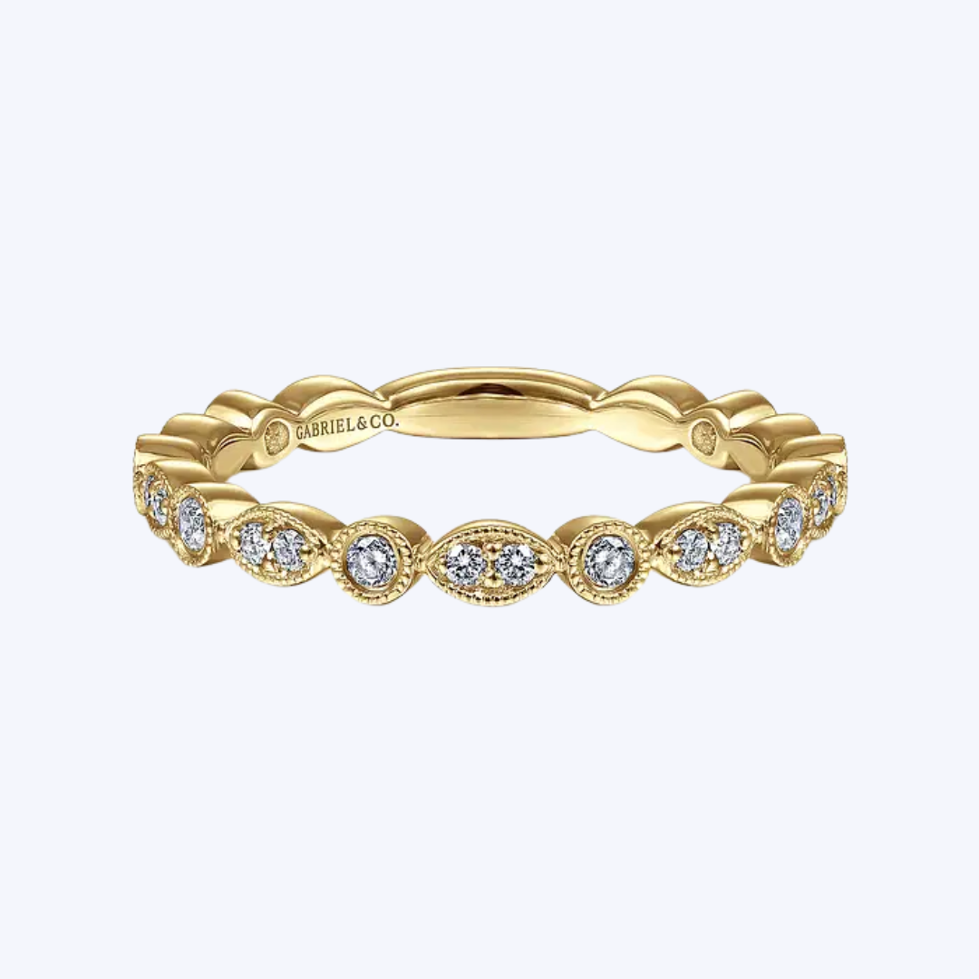 Isla Diamond Stacking Band