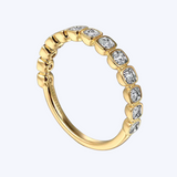 Heather Diamond Bezel Set Band