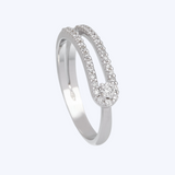 Anima Pave Diamond Ring