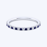 Kathleen Diamond & Sapphire Ring